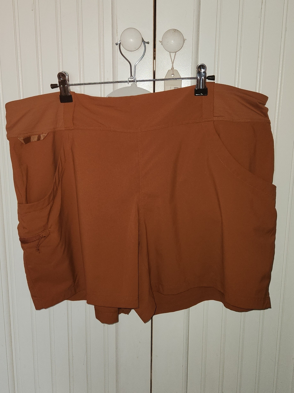Patagonia Rust-Orange Women's Outdoor Shorts